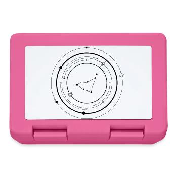 Night Spark Starburst Emblem - Brotdose - Pink - Vorne
