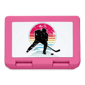 Eishockey - Lunchbox - pink - Front