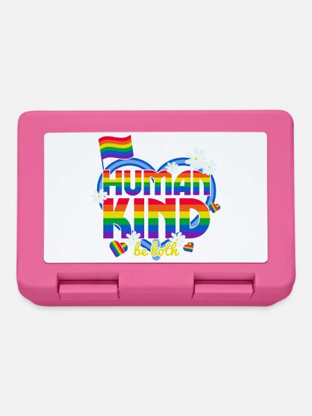 LGBT, schwul, lesbisch, stolz - Brotdose - Pink