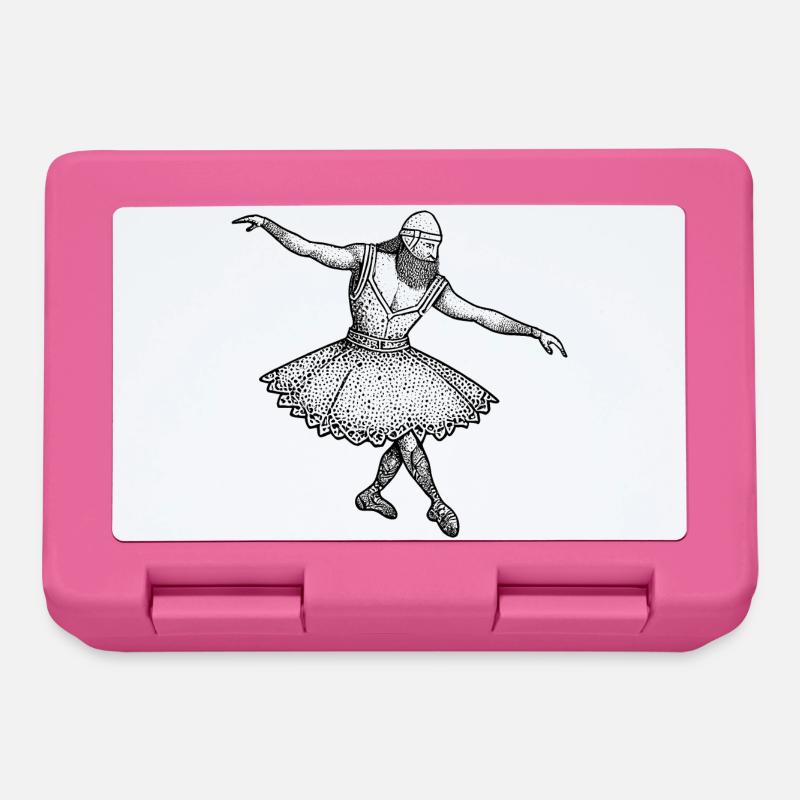 Wikinger - Tanzballett - Brotdose - Pink
