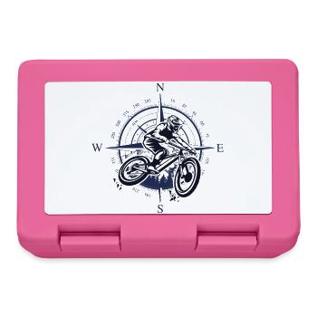 Moto Compass Fahrer - Brotdose - Pink - Vorne