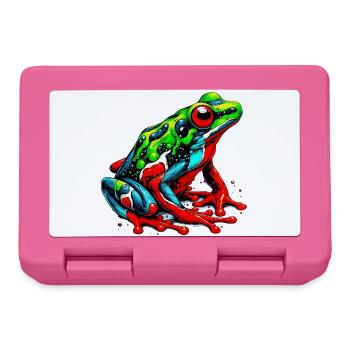 Frosch - Brotdose - Pink - Vorne