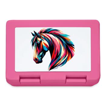 Horse - Lunchbox - pink - Front