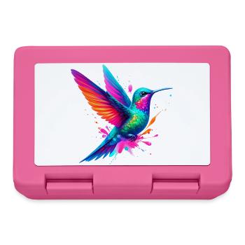 Kolibri - Brotdose - Pink - Vorne