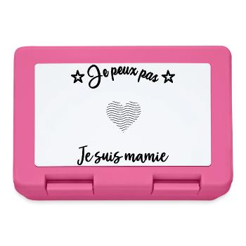 OMA. MUTTERTAG. ALLES GUTE ZUM OMA-TAG - Brotdose - Pink - Vorne