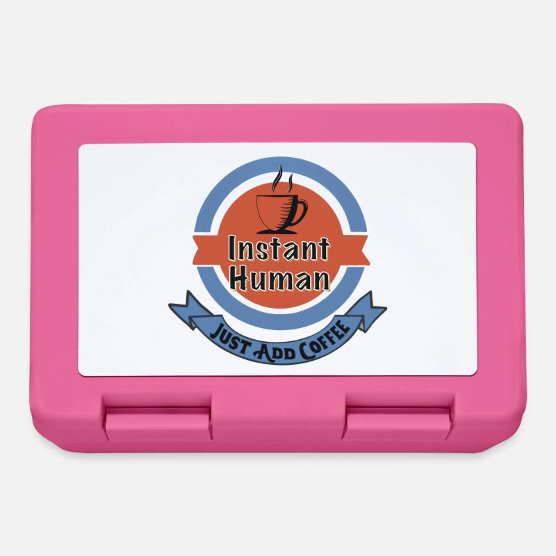 Instant Human, il suffit d’ajouter du café - Boîte à goûter - rose