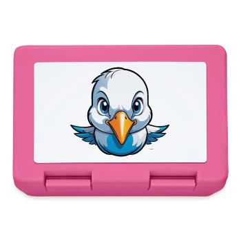 Little Dove Flying Ace - Lunchbox - pink - Front