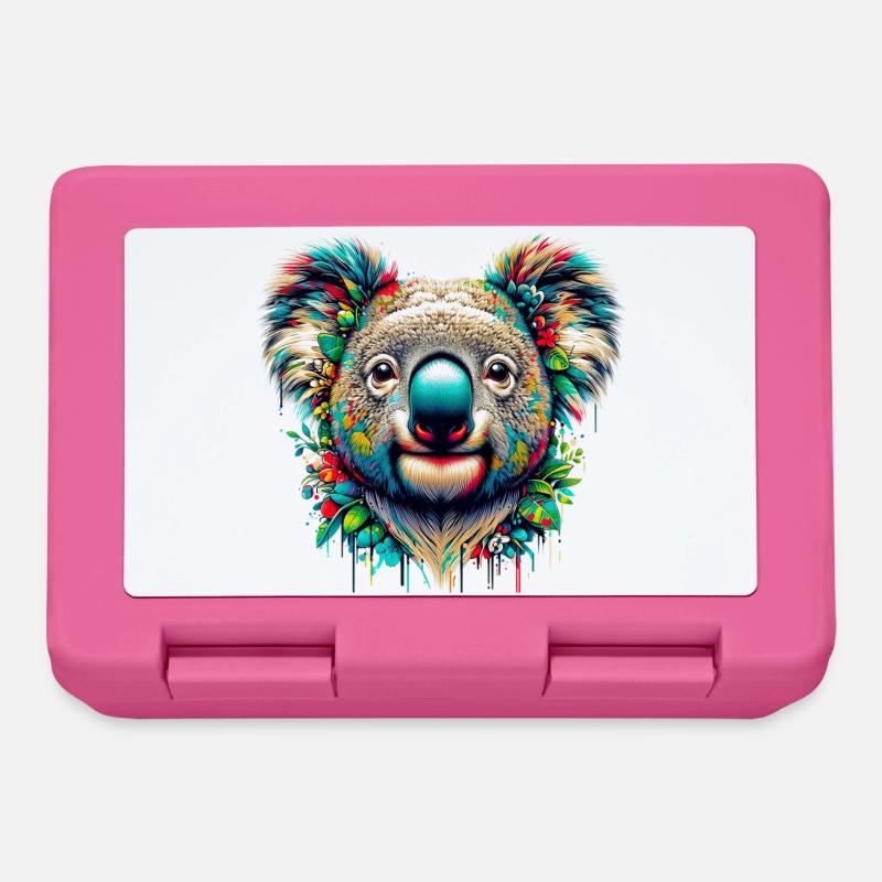 Koala - Brotdose - Pink