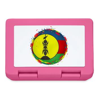 Neukaledonien, Kanak, Noumea - Brotdose - Pink - Vorne