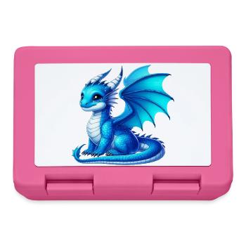 Dragon - Lunchbox - pink - Front