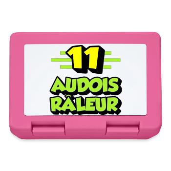 Beschwerdender Audois - Brotdose - Pink - Vorne