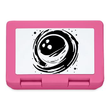 Bowling Graphics - Lunchbox - pink - Front