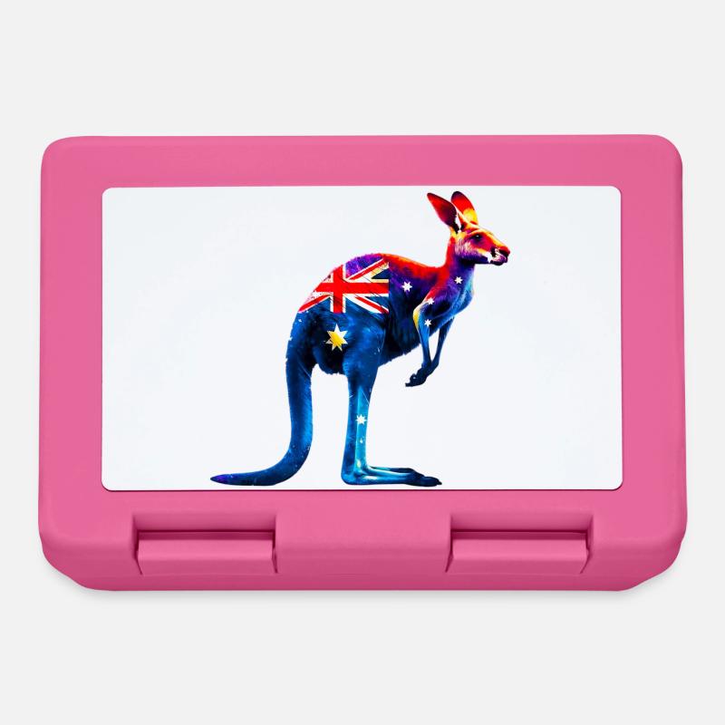 Kangaroo - Lunchbox - pink