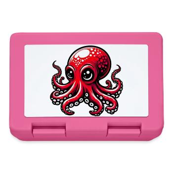 Octopus - Lunchbox - pink - Front