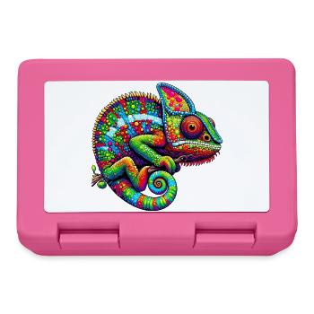 Chameleon - Lunchbox - pink - Front