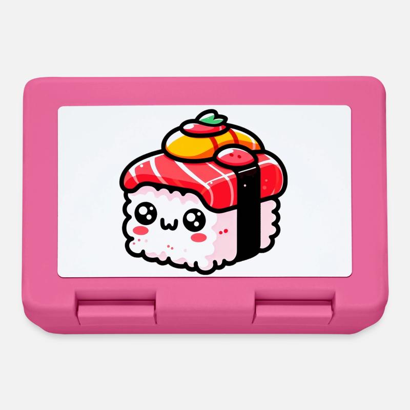 Sushi - Boîte à goûter - rose