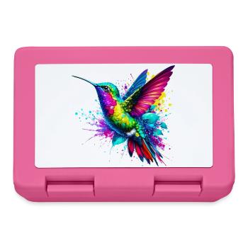 Hummingbird - Lunchbox - pink - Front