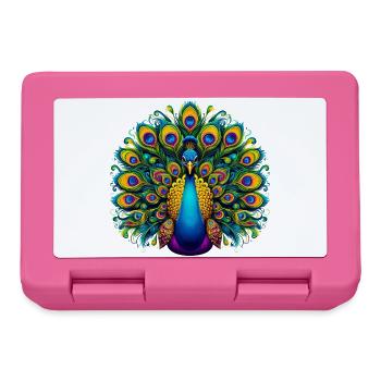 Pfau - Brotdose - Pink - Vorne