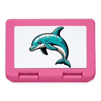 Delfin - Brotdose - Pink - Vorne