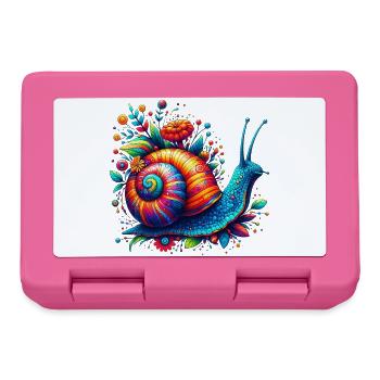 Schnecke - Brotdose - Pink - Vorne