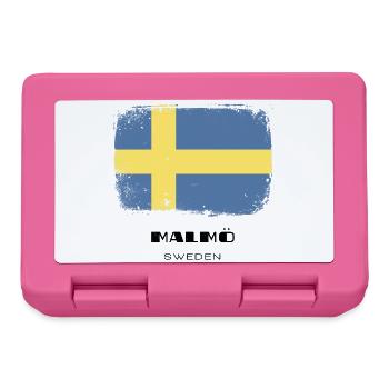 Malmö /// Suède /// Sverige /// Schweden - Boîte à goûter - rose - Devant