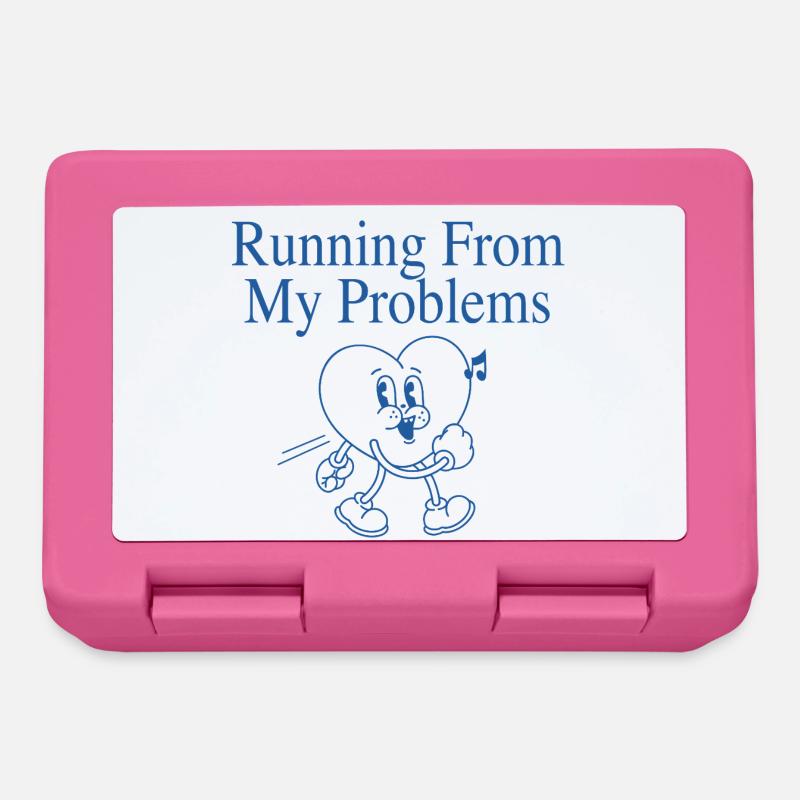Running Heart – Running From My Problems - Lunchbox - pink