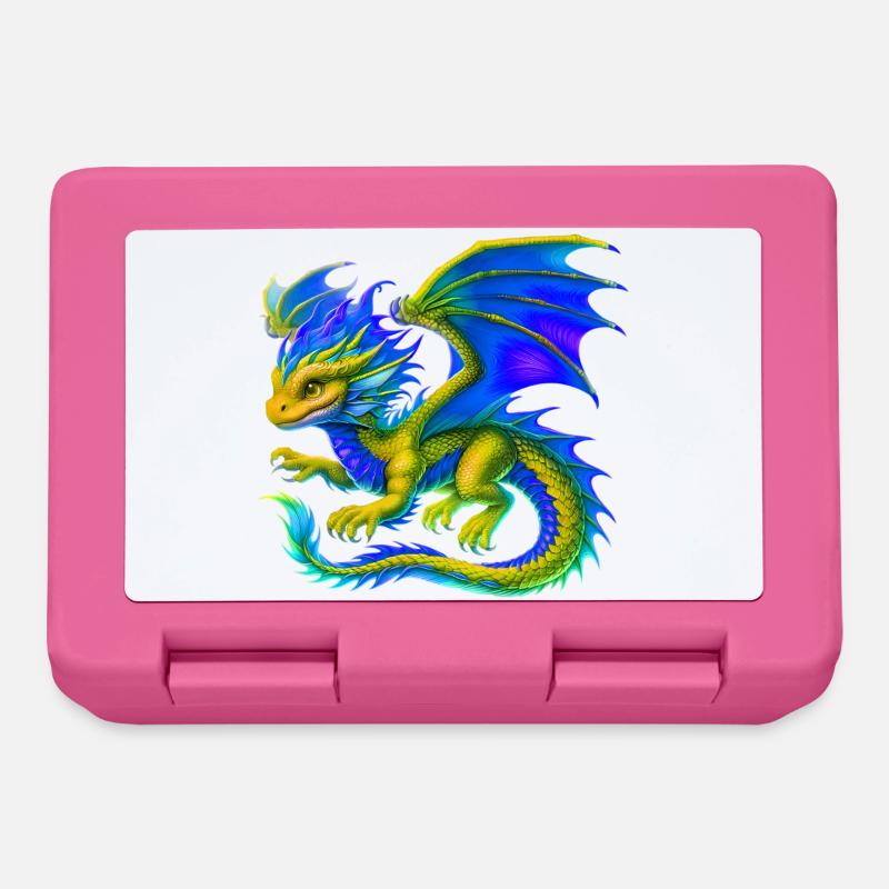 Dragon - Lunchbox - pink