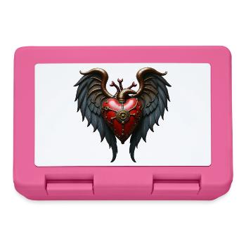 The beating heart of mechanics, - Lunchbox - pink - Front