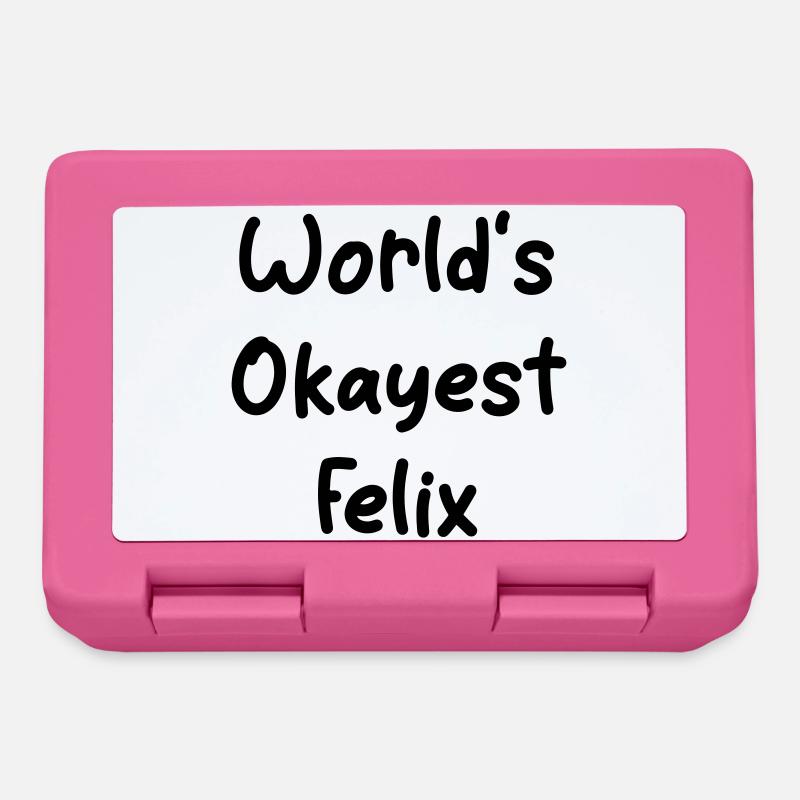 s_okayest_Felix du monde - Boîte à goûter - rose