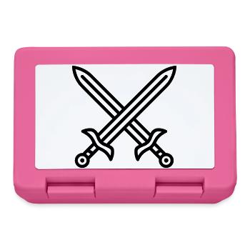 Sword Combat - Lunchbox - pink - Front