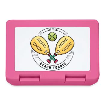 I can't I have padel - Lunchbox - pink - Front