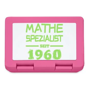 Math 1960 - Lunchbox - pink - Front