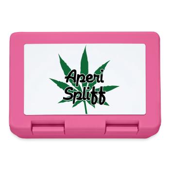 Aperi Spliff - Cannabis - Weed - Boîte à goûter - rose - Devant