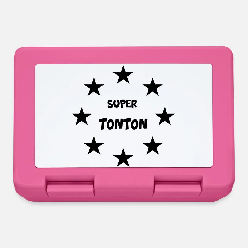 Super-Onkel - Brotdose - Pink