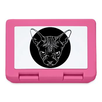 Sphinxkopf - Brotdose - Pink - Vorne