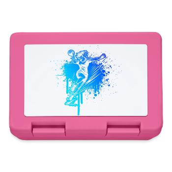 Handball uniquement pour les femmes - Boîte à goûter - rose - Devant