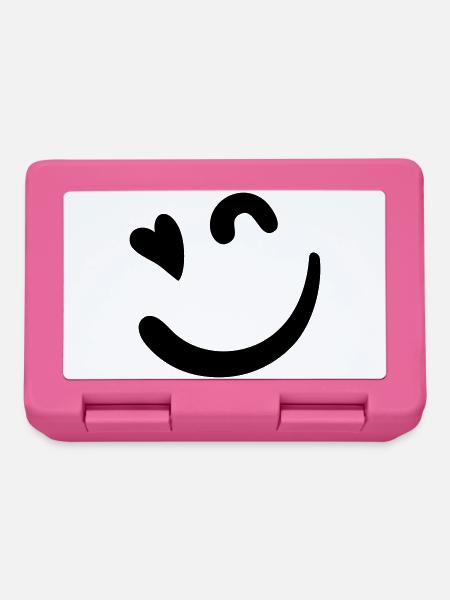 Logo Beacon – Rose néon - Boîte à goûter - rose