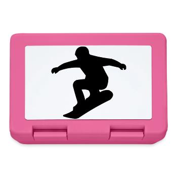 Snowboarders - Lunchbox - pink - Front
