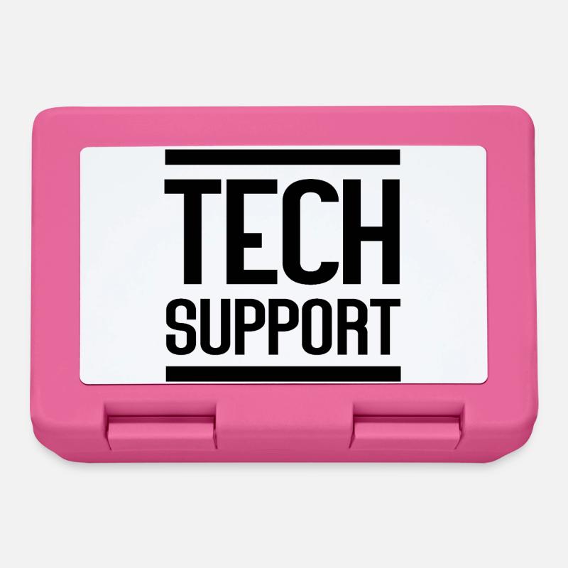 Tech Support - Lunchbox - pink