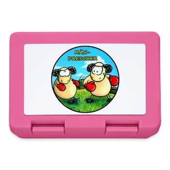 Mäh-Drescher - Brotdose - Pink - Vorne