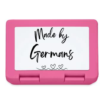 Fabriqué par des Allemands - Boîte à goûter - rose - Devant