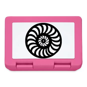 Ammonit - Brotdose - Pink - Vorne