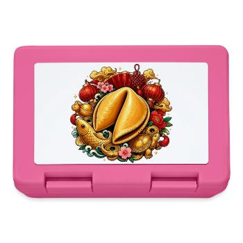 Golden fortune cookie in the magic of the festival - Lunchbox - pink - Front