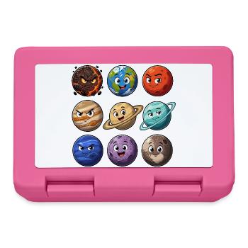 Série animée Planet Buddy - Boîte à goûter - rose - Devant