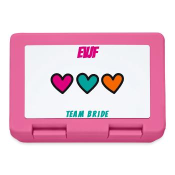 Bachelorette party. BRIDE. TEAM. TEAM MARIEE. BRIDE-TO-BE - Lunchbox - pink - Front