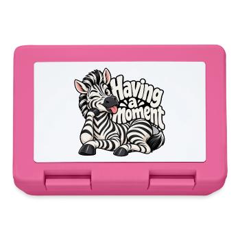 Zebra - Brotdose - Pink - Vorne