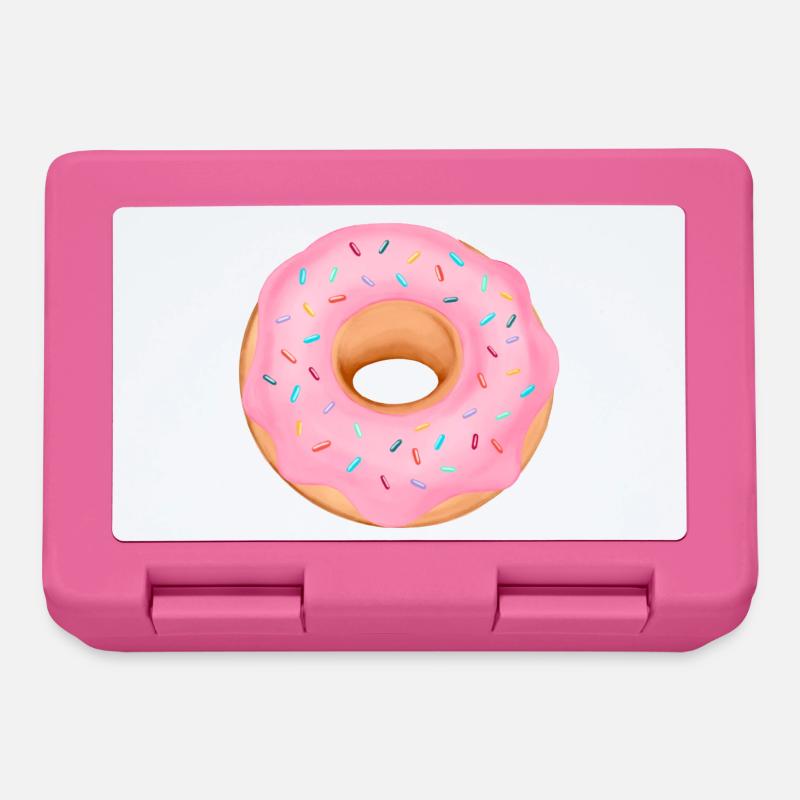 Beignet - Boîte à goûter - rose