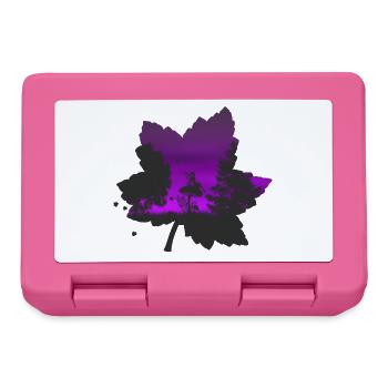 Waldelfe lila - Boîte à goûter - rose - Devant