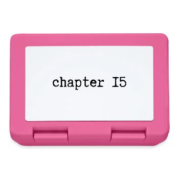 chapter 15 Birthday - Lunchbox - pink - Front