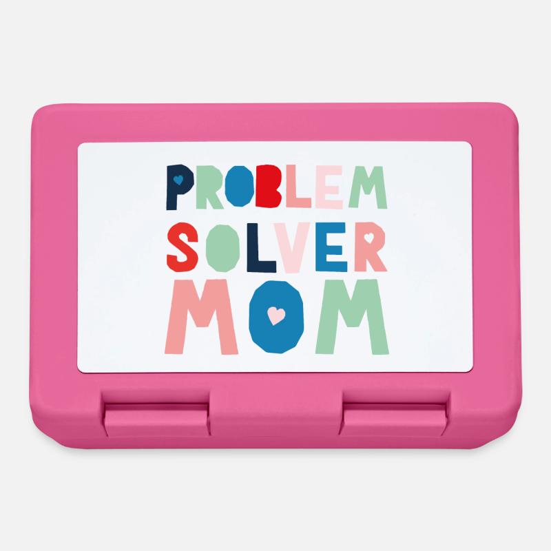 Maman résolveuse de problèmes - Boîte à goûter - rose